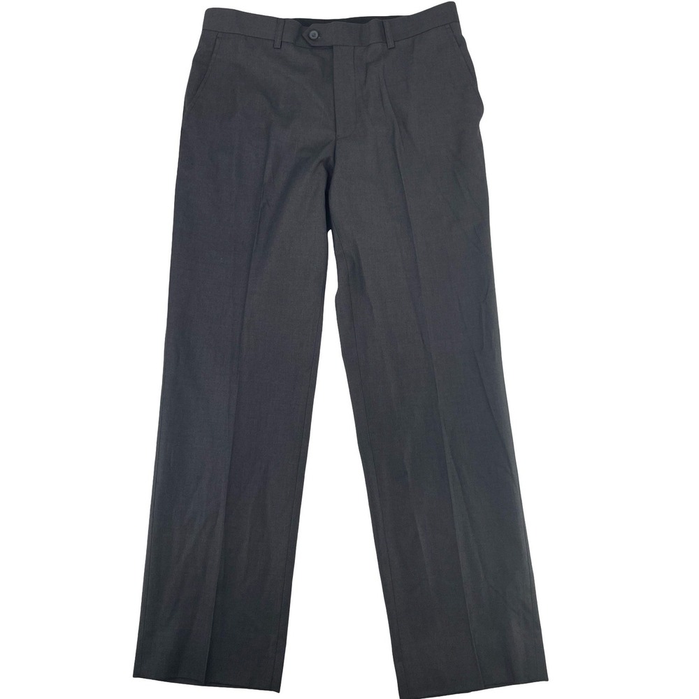 Bertolini Dress Pants 40/34 Gray Excellent